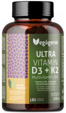 D3-K2 Multivitamin 360 180 Capsules