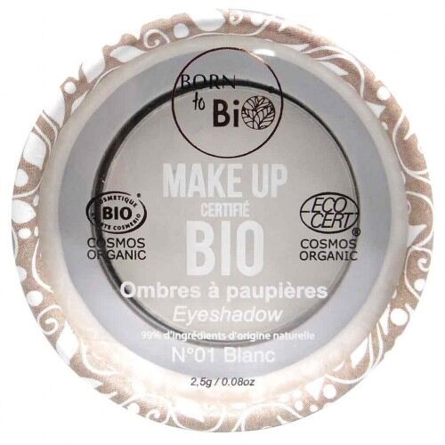 Organic Eyeshadow N1 White 2.5 gr