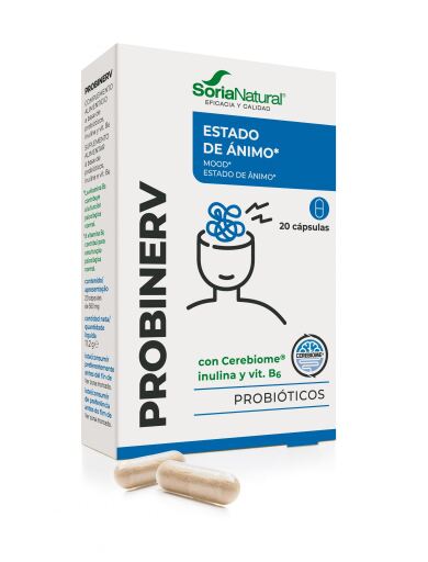 Soria Natural Probinerv+ B6 20 Capsules