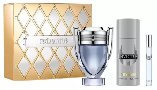 Rabanne Invictus 3-Piece Case