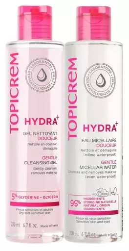 Topicrem Hydra+ Facial Routine Case 2 Pieces