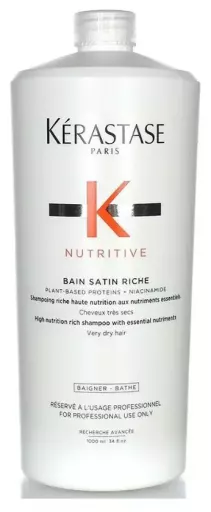 Nutritive Bain Satin Riche Shampoo 1000 ml