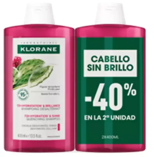 Klorane Barbarian Fig Shampoo Pack 2 x 400 ml