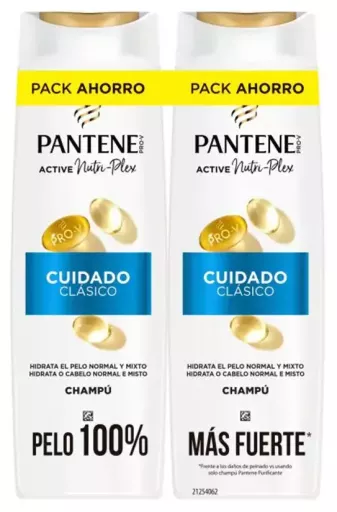 Pantene Classic Care Shampoo 2 x 325 ml