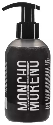 Moncho Moreno Bathman Detox Hair Charcoal Shampoo