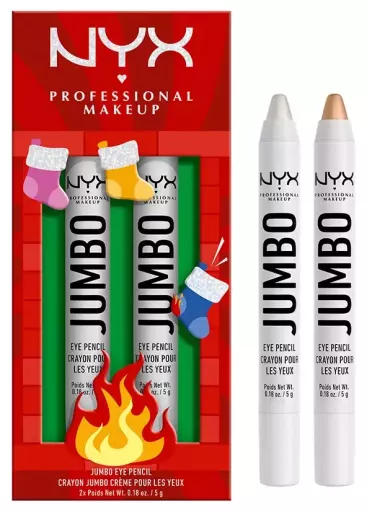 NYX Jumbo Eye Pencil Duo 2 Pieces