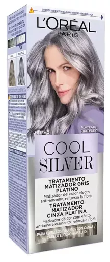 Cool Silver Platinum Grey Toning Treatment