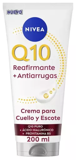 Q10+ Firming Anti-Wrinkle Cream for Neck and D&eacute;collet&eacute; 200 ml