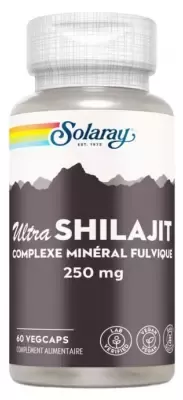 Solaray Super Shilajit 500 mg 60 Vegcaps