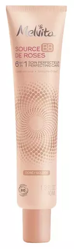 Melvita Source de Roses BB Cream 6 In 1 Treatment Cream #Dore 40 ml