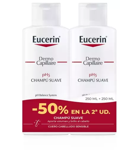 Eucerin Ph5 Gentle Shampoo Pack 2 X 250 ml