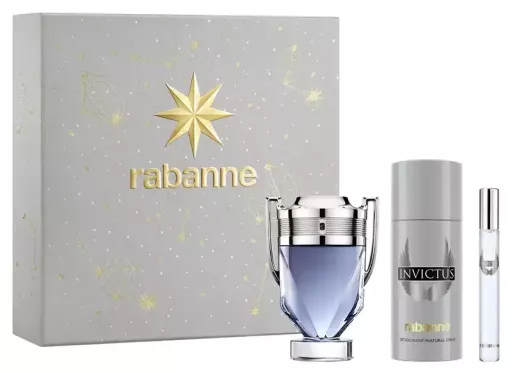 Rabanne Invictus 3-Piece Case