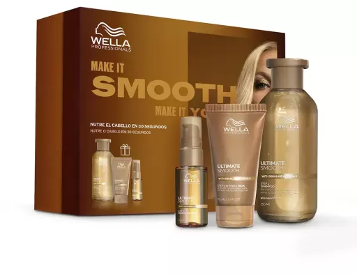 WELLA Professionals Ultimate Smooth Estuche 3 Piezas