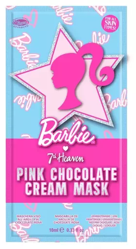 7th Heaven Barbie Chocolate Pink Clay Face Mask 10 ml