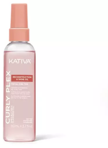 Kativa Curly Plex Regenerating and Shine-Boosting Oil 110 ml