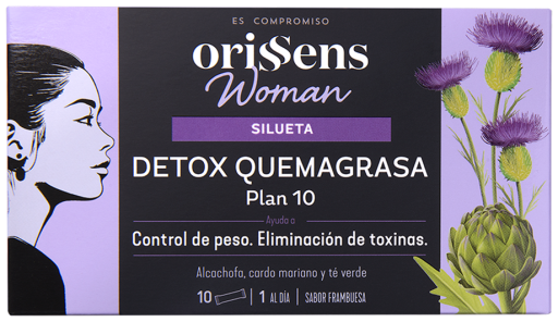 Orissens Woman Detox Fat Burner 10 sticks