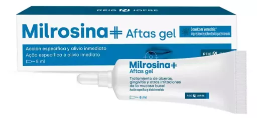 Reig Jofre Milrosina+ Canker Sore Gel 8 ml